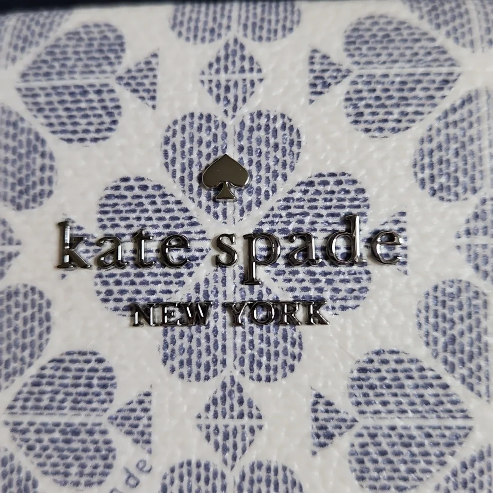 Kate Spade Navy Logo Pattern Crossbody Bag